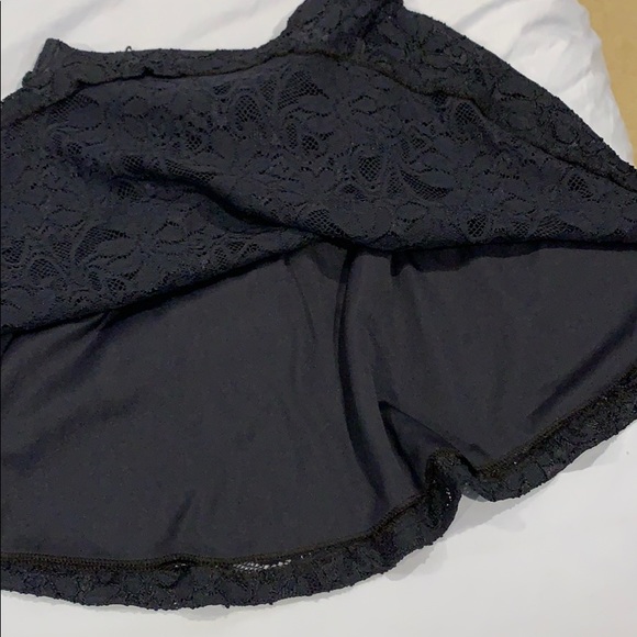 Aqua navy skirt - Picture 4 of 4